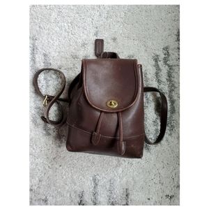 Coach Vintage Mini Leather Backpack